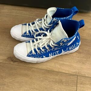 The Converse UNT1TL3D Hi Not a Chuck Blue, Hightop Sneaker Shoe